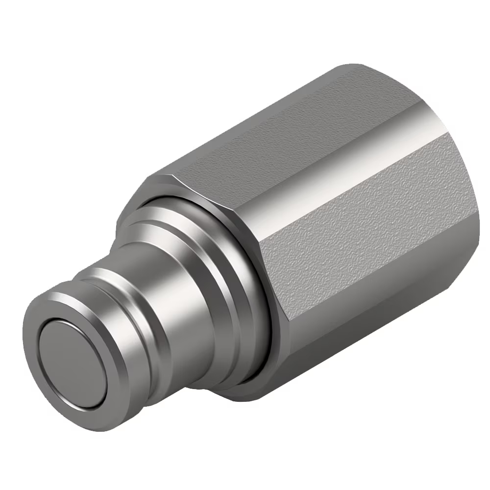  Embout mâle coupleur hydraulique raccordement femelle acier ISO 16028 série FEM 
