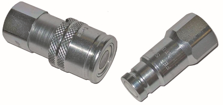 Coupleur hydraulique à face plane - Mâle ou femelle BSPP - Série FEM Parker