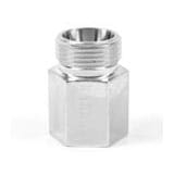 Union droit femelle BSPP x mâle DIN S bague et écrou - Acier série GAI-R Parker