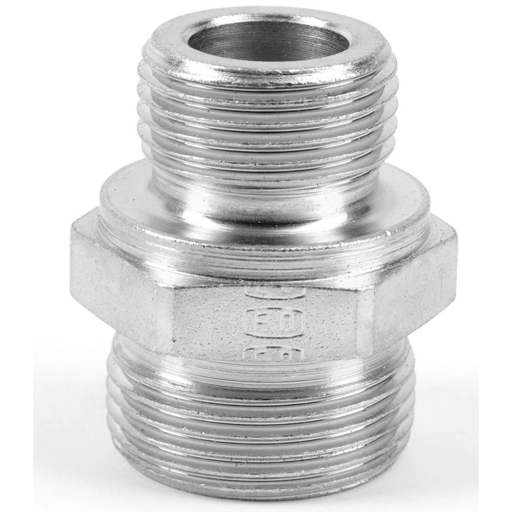 Union droit complet mâle DIN S x mâle BSPP - acier série GE-R Parker