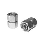 Union égal droit orient complet x2 mâles DIN S avec joint OR - acier série GZ Parker