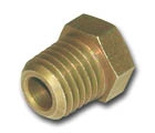 Bouchon mâle à 6 pans - BSPT - Laiton Parker Legris