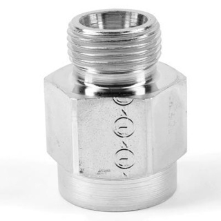 Union droit EO-2 complet pour manomètre mâle DIN S x femelle BSPP - acier série MAV Parker