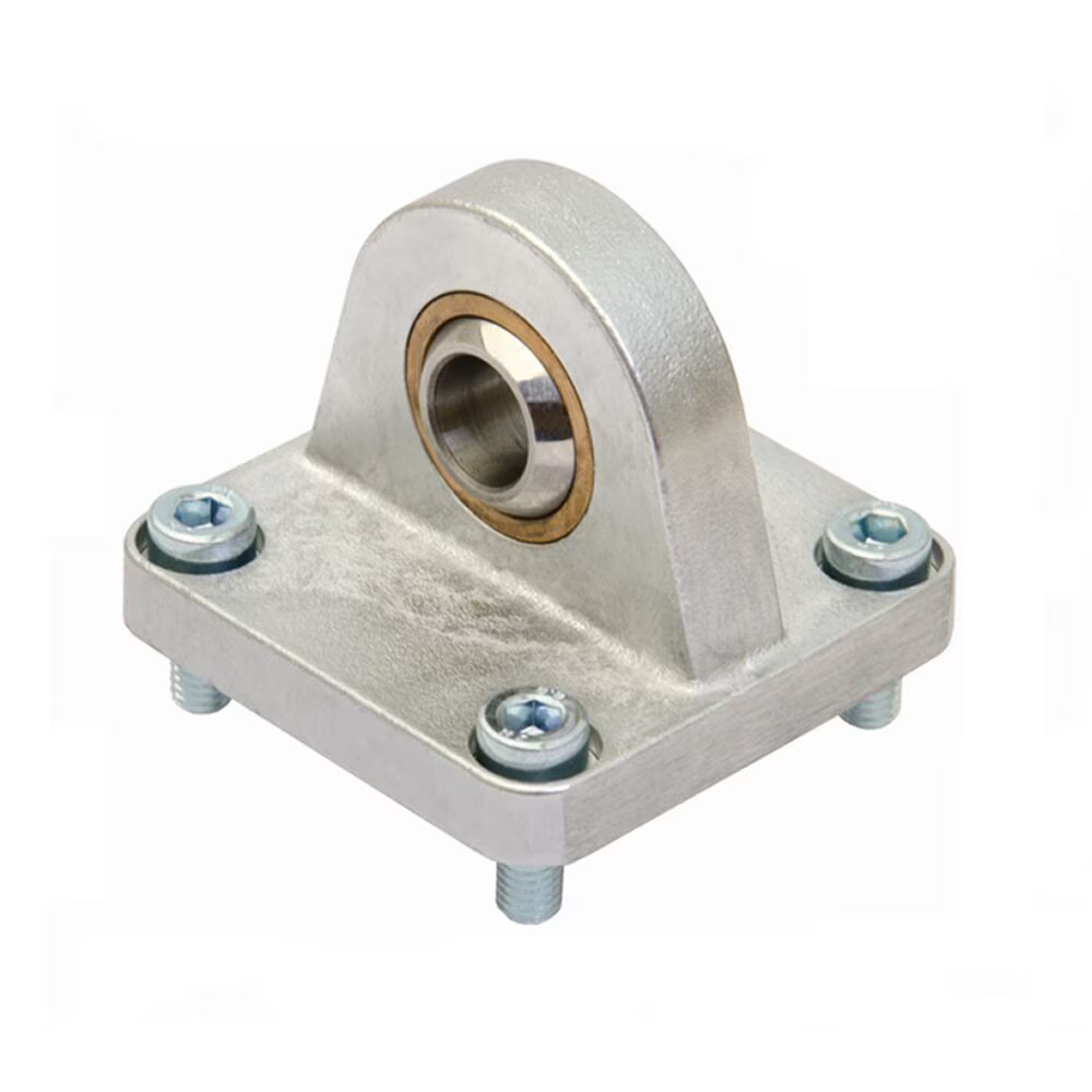 Tenon arrière à rotule MP6 pour vérin aluminium série P1C