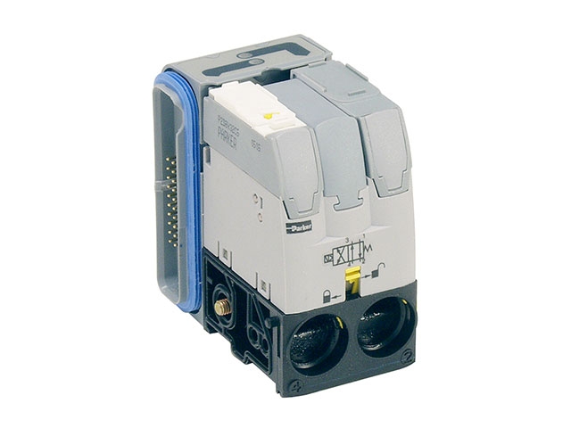 Module de base sans connecteur Moduflex - 4/3 Centré - Série V Parker