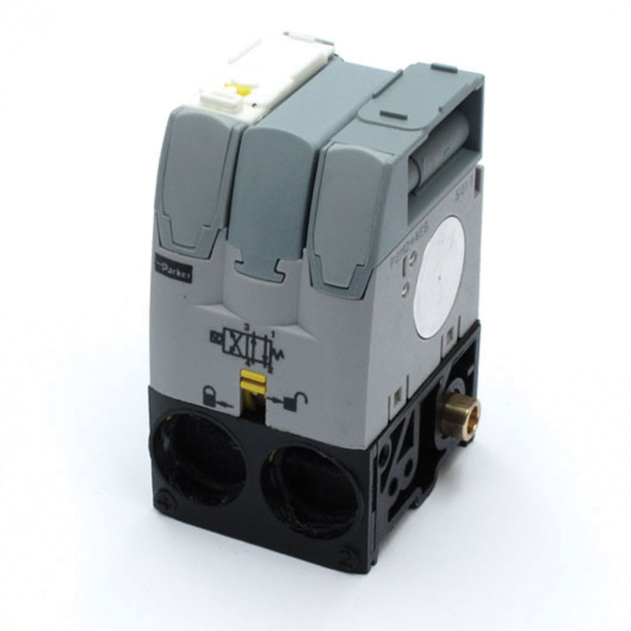Distributeur Moduflex : 4/2 Monostable - Série T - Type P2M Parker