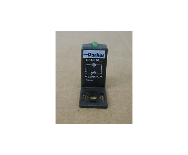 Clapet anti-parasitaire avec indication LED - 24 VAC/DC - Série PS1 Parker