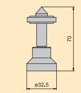 Adaptateur de contact Senso acier série SCR Parker