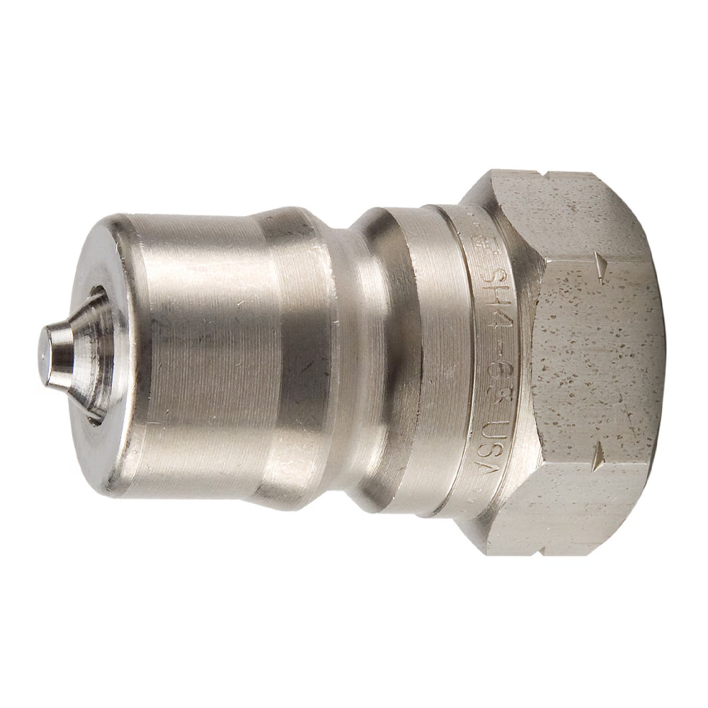 Embout hydraulique joint NBR ou FKM raccordement mâle inox 303- série 60