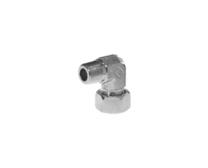 Coude 90° nu mâle DIN S x mâle NPT - Acier série WE-NPT Parker