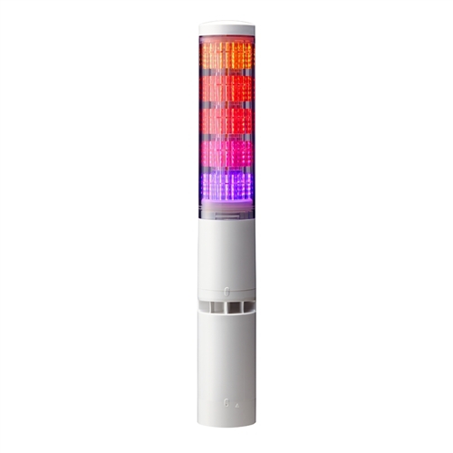 Colonne lumineuse multicolore programmable compatible PoE - Série LA6 Patlite