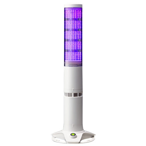 Colonne lumineuse multicolore programmable compatible PoE - Série LA6 Patlite