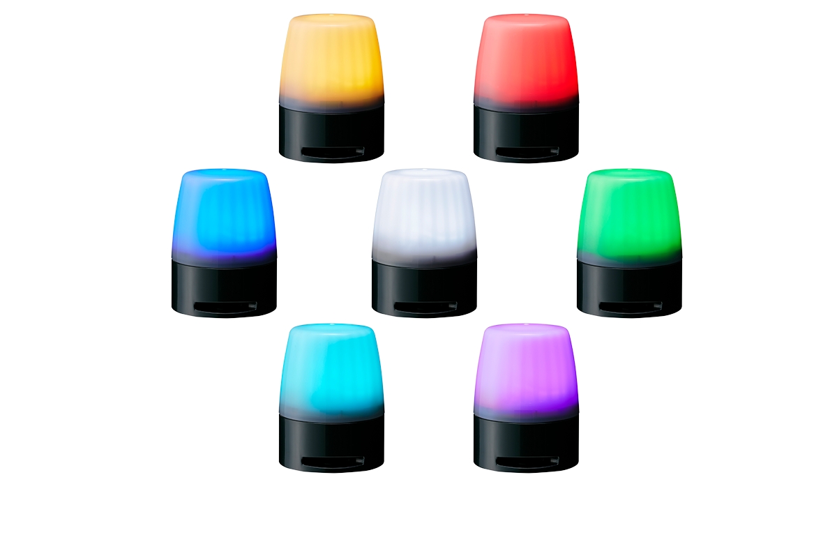 Balises lumineuses LED 7 couleurs Patlite