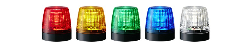 Balise lumineuse 56 mm monocouleurs Patlite
