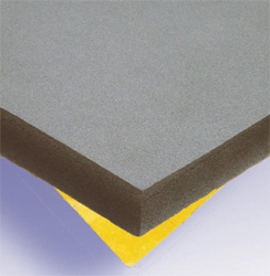 Mousse phonique Strasonic® cellulaire base NBR-PVC adhésivée tenue au feu M1/M3 Paulstra