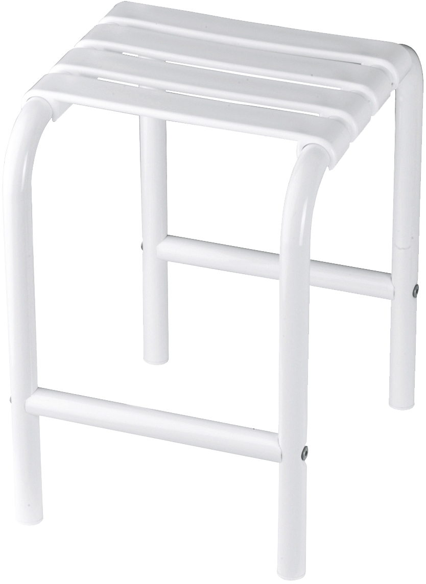  Tabouret de douche à lattes 