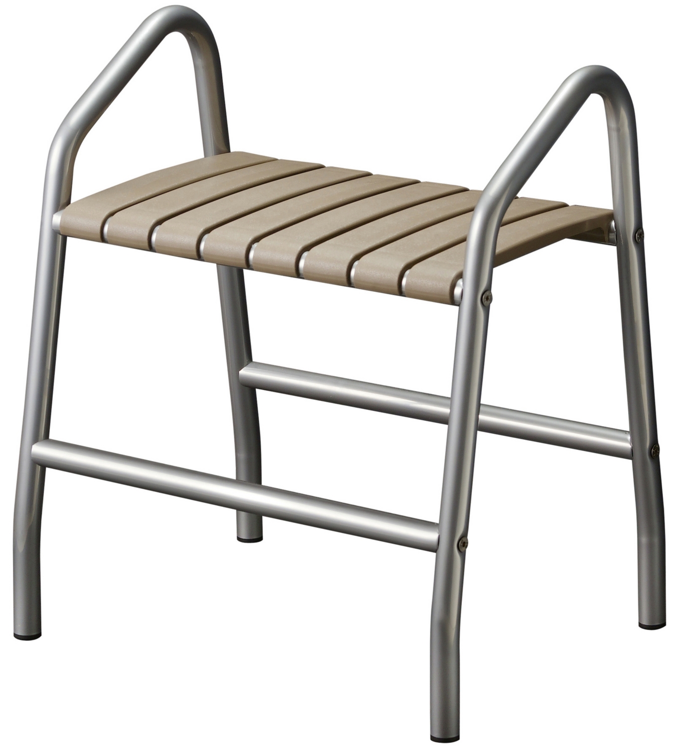 Banc de douche 8 lattes à poignées Pellet