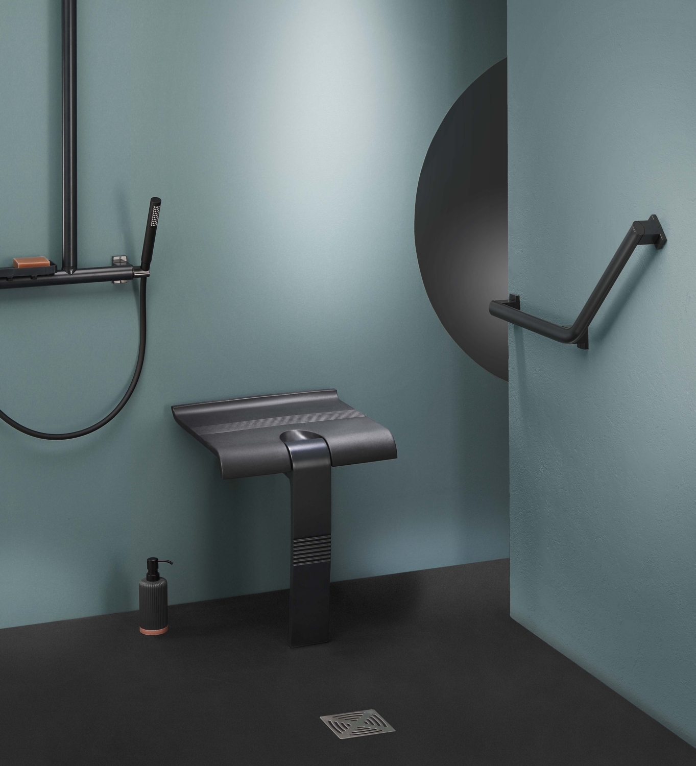 Siège de douche Arsis déclipsable Pellet