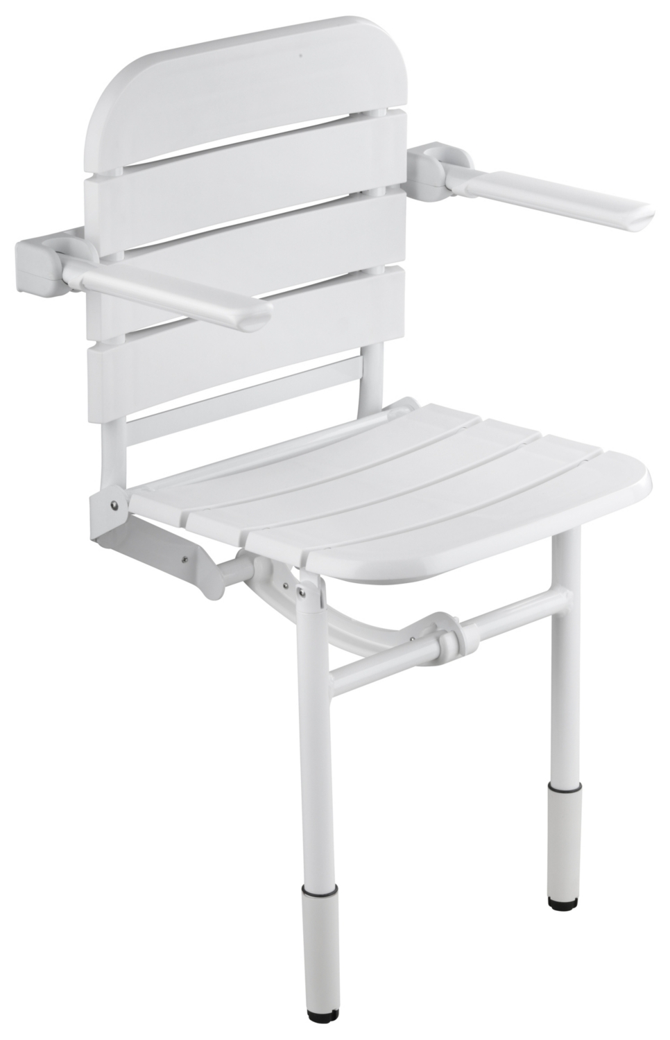 Siège de douche réglable Ergonomic avec dossier et accoudoirs 47825