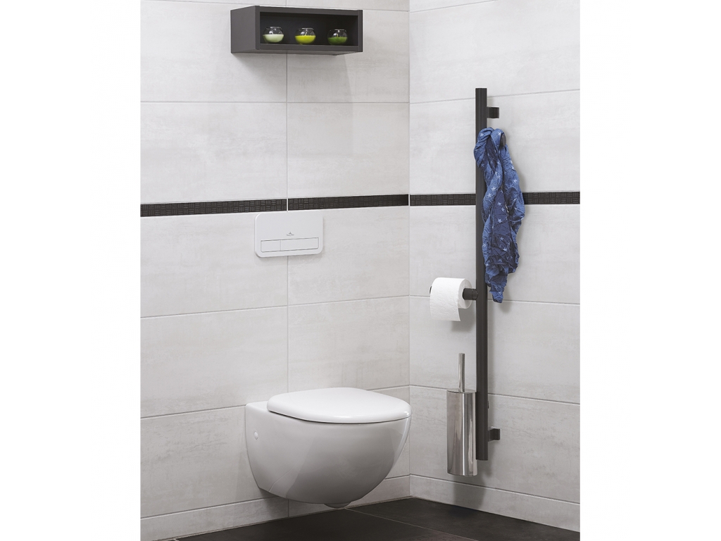 Barre d'appui et de maintien multifonctions pour WC 48440 Pellet