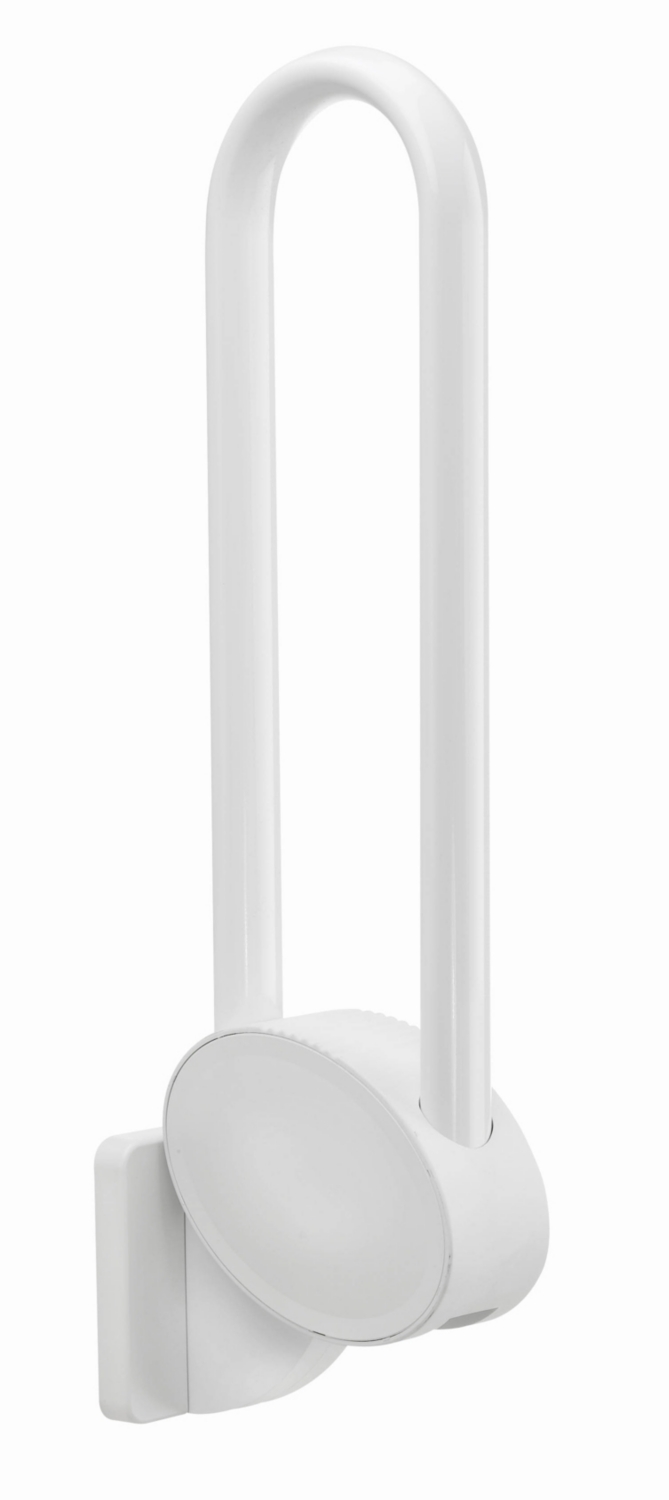 Barre d'appui PMR relevable Arsis aluminium époxy