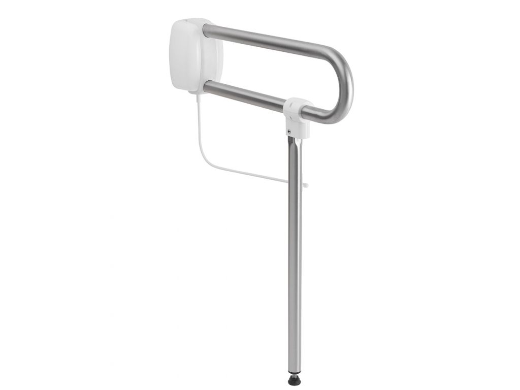 Barre d'appui relevable inox brossé - Avec béquille 48866 Pellet