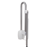 Barre d'appui relevable inox brossé - Avec béquille 48866 Pellet