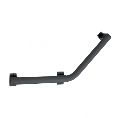 Barre d'appui coudée 135° Arsis aluminium Pellet
