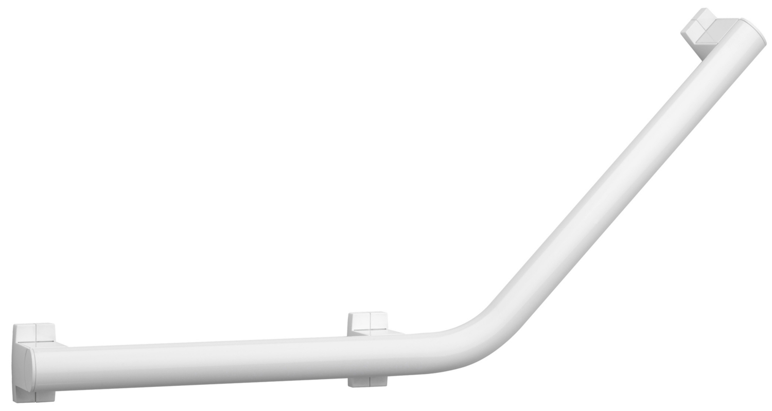  Barre d'appui PMR coudée 135° Arsis aluminium 