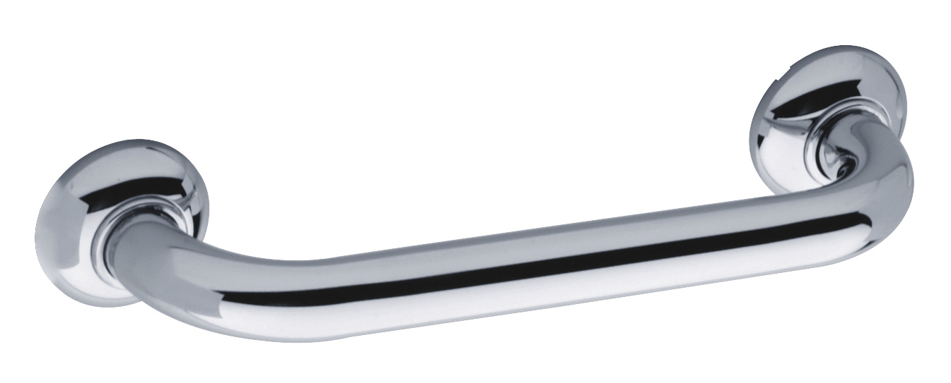 Barre d'appui PMR droite diamètre 32 mm laiton chromé