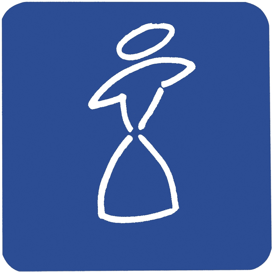 Figurine adhésive "Dames" 878122