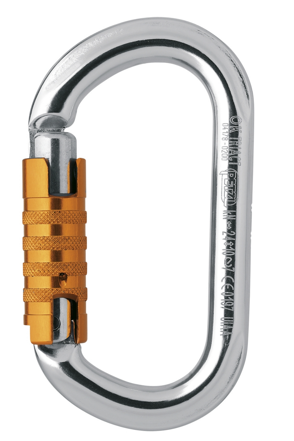 Mousqueton ovale OK Triact-Lock 