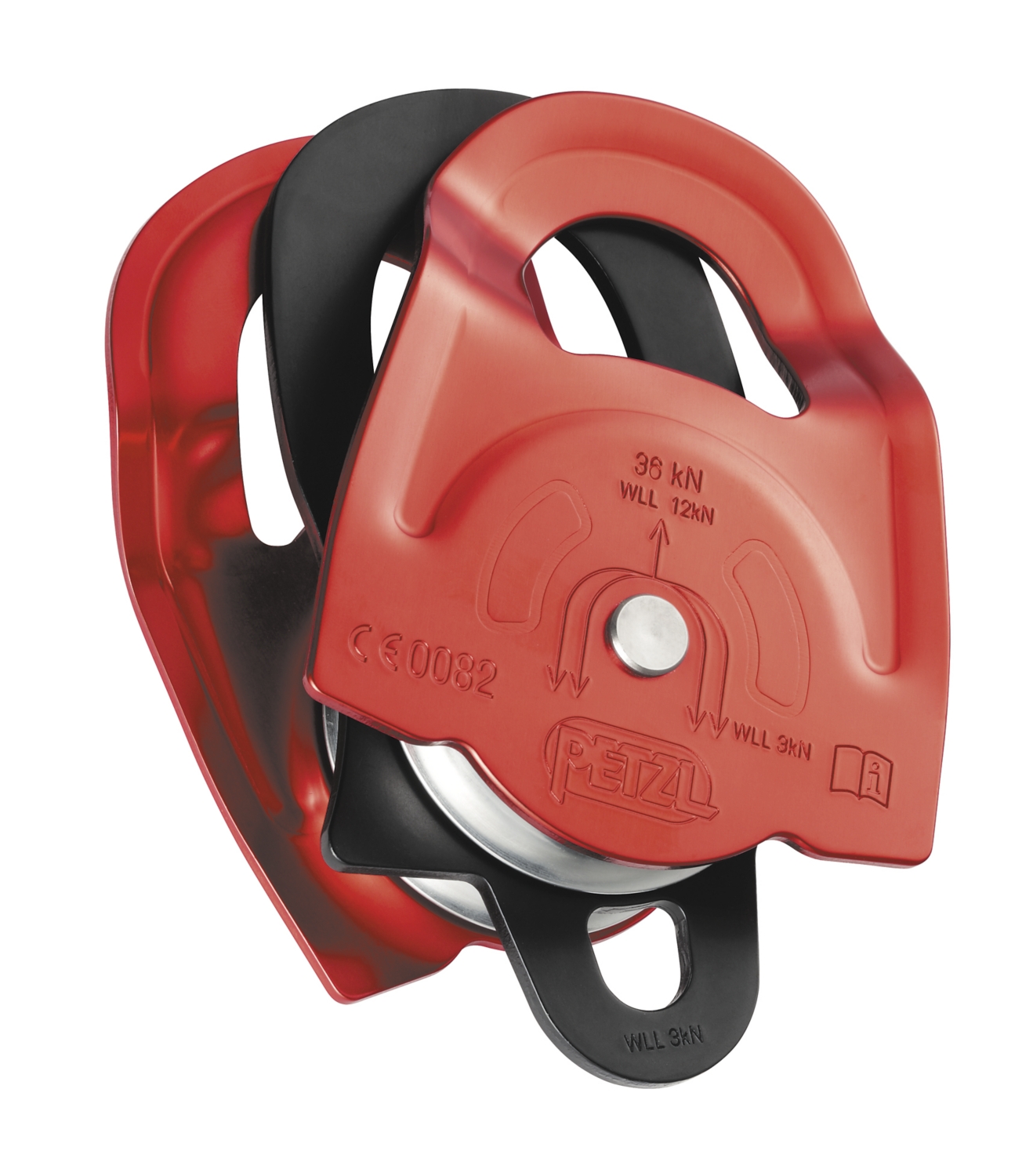 Poulie Prusik double haute résistance Twin Petzl