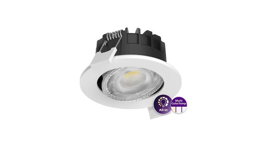 Spot LEDinaire All in RS071B MultiCCT 827-830-840 60D dim 6 W 550 lm Philips