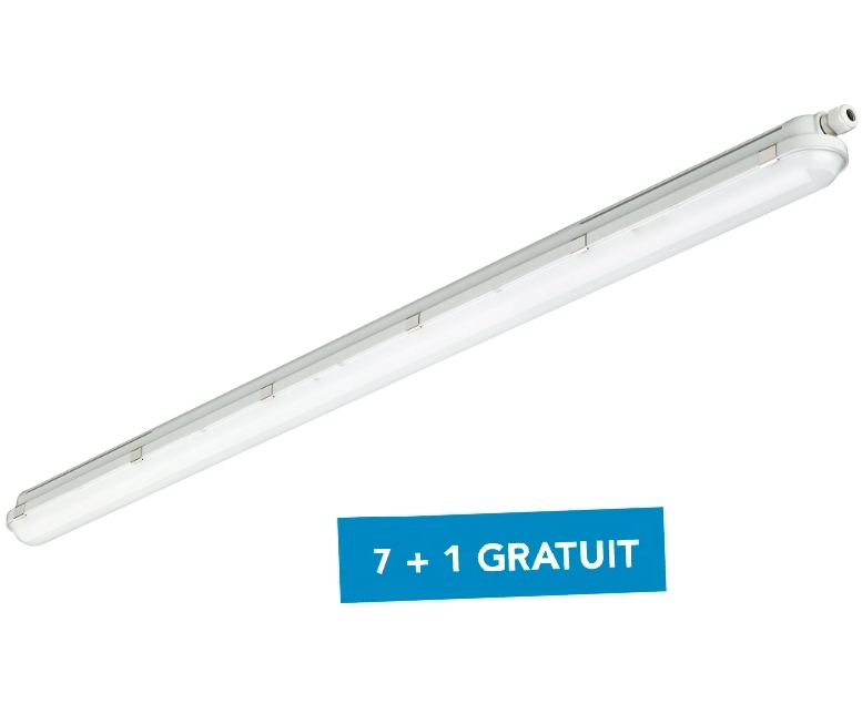 Lot 7 + 1 gratuit luminaires étanches CoreLine gen2 WT120C Philips