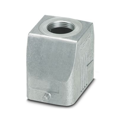 Capot passe câble aluminium B6 sortie droite Phoenix Contact