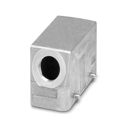 Capot passe câble aluminium B16 sortie latérale Phoenix Contact