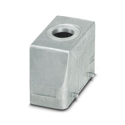 Capot passe câble aluminium B16 sortie droite Phoenix Contact