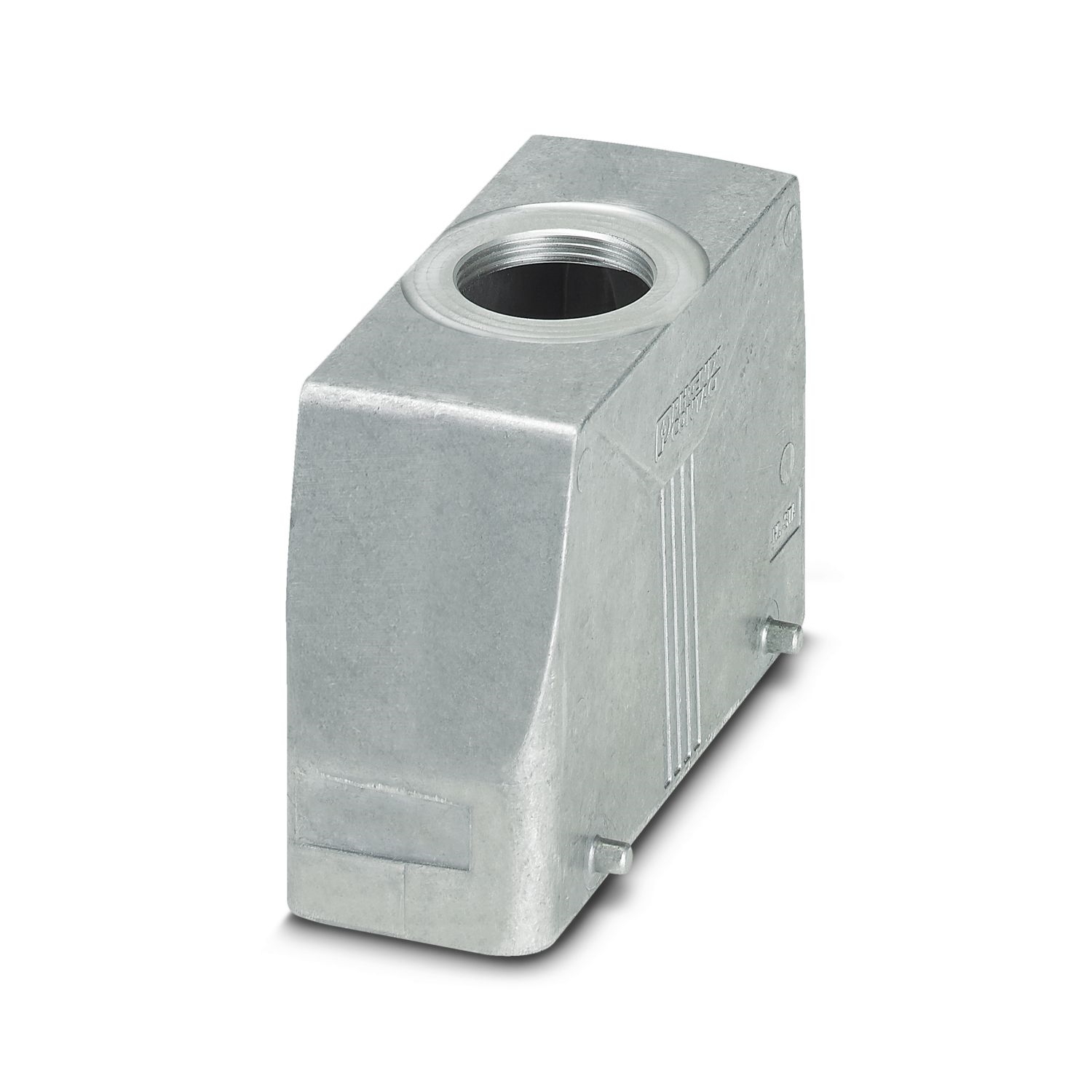 Capot passe câble aluminium B24 sortie droite Phoenix Contact