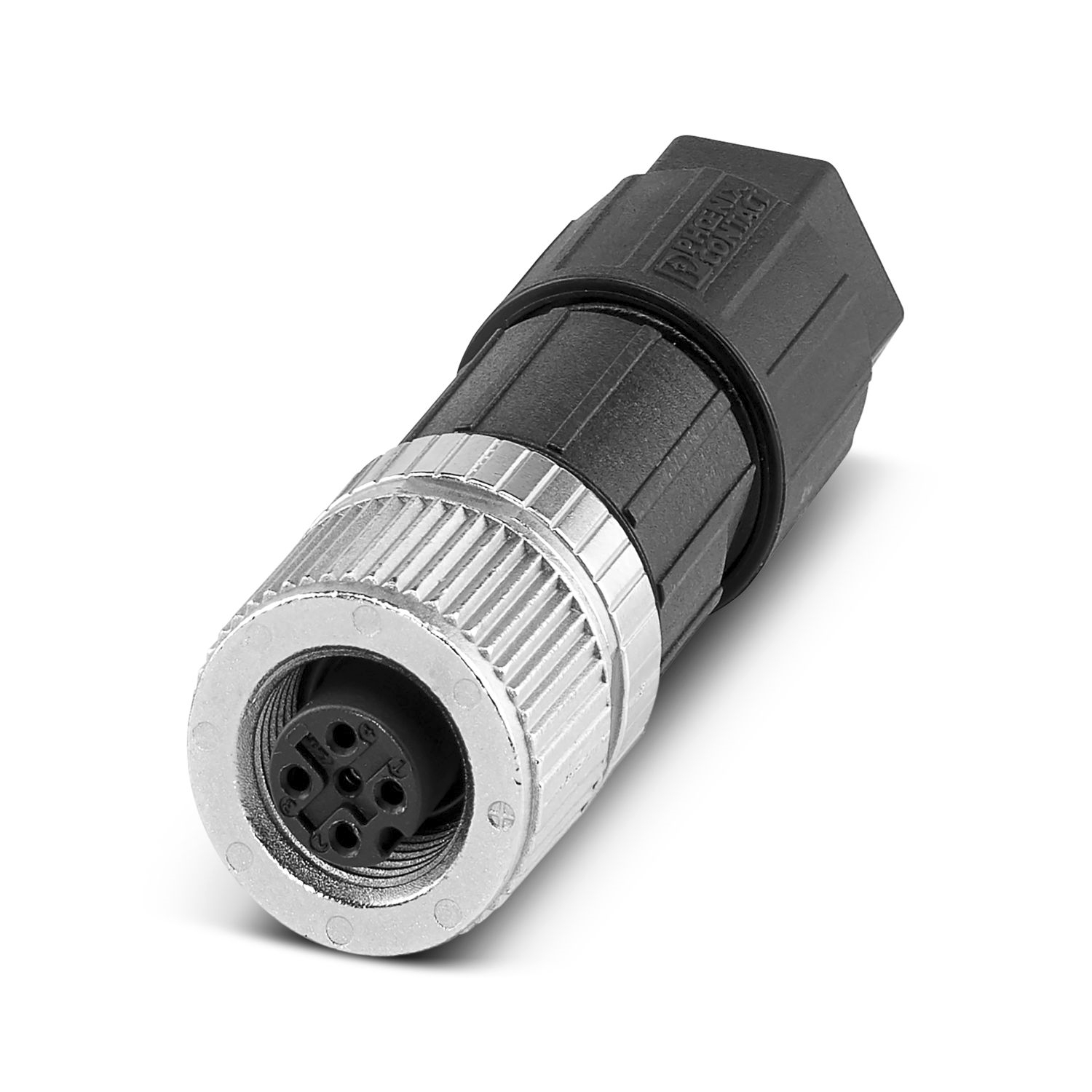 Connecteur M12 à cabler, raccordement ressort push-lock Phoenix Contact