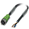 Câble pour capteurs/actionneurs connecteur M12 4 pôles Phoenix Contact