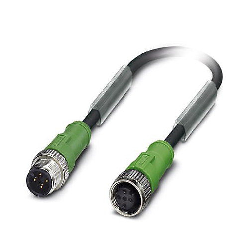 Câble pour capteurs/actionneurs, connecteur M12 M12, 4 pôles Phoenix Contact