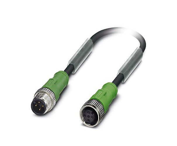 Câble pour capteurs/actionneurs, connecteur M12 M12, 4 pôles Phoenix Contact