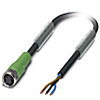 Câble pour capteurs/actionneurs, connecteur M8, 3 pôles Phoenix Contact
