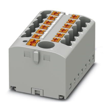 Blocs répartiteurs PTFIX 1 point alimentation de 6 et répartition en 2,5 Phoenix Contact