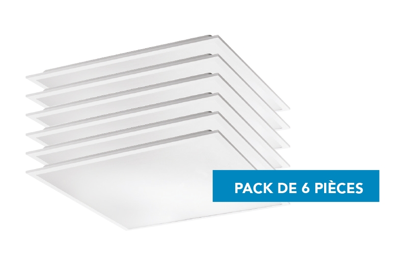 Panneau LED TF105 panel V chantier ecoplus X 6 pièces BE LED