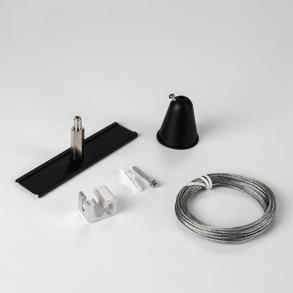 RAIL KIT DE SUSPENSION-RENFORT-5M-NOIR