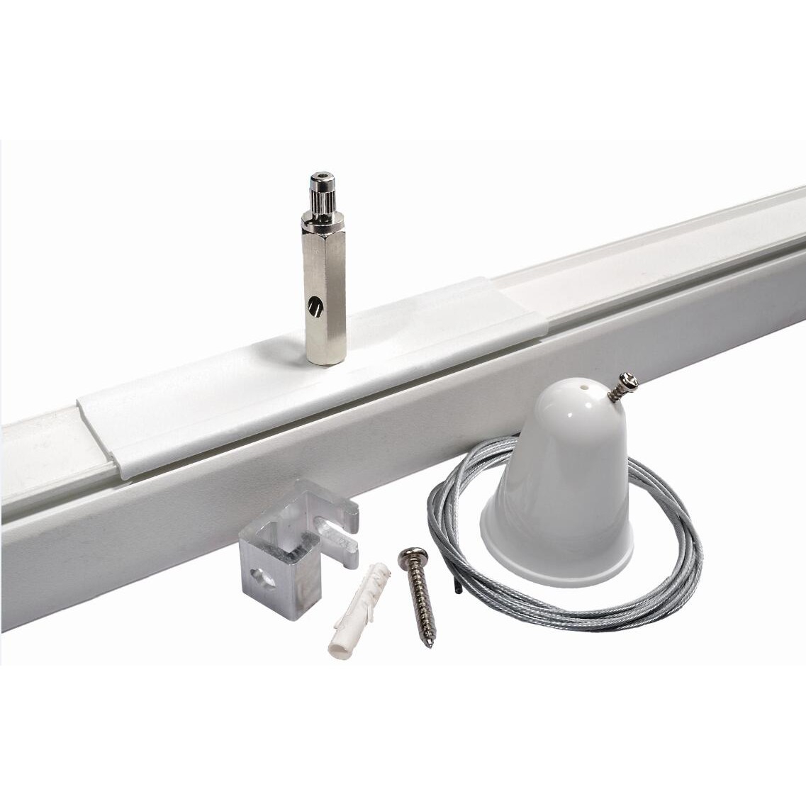 RAIL KIT DE SUSPENSION-RENFORT-5M-BLANC