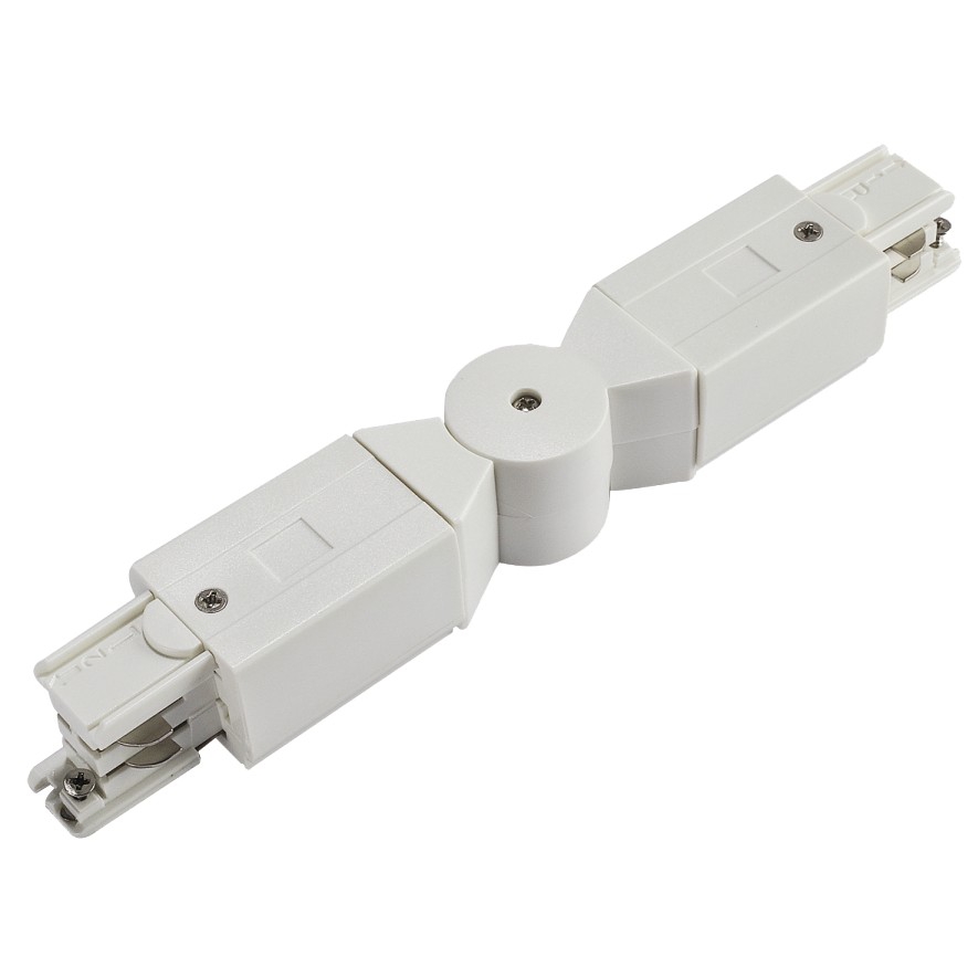 RAIL CONNECTEUR FLEXIBLE-BLANC