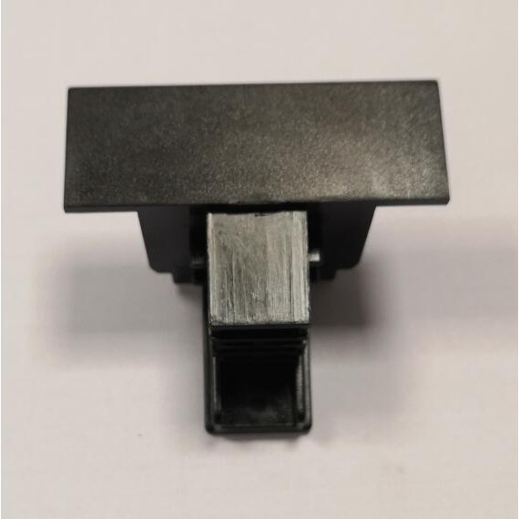 RAIL EMBOUT DE FERMETURE ENCASTRE-NOIR